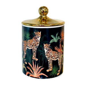 Ceramic Safari Storage Jar ( 1 PC SET )