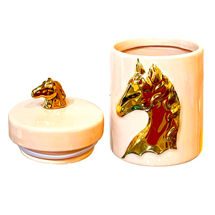 horse jar..